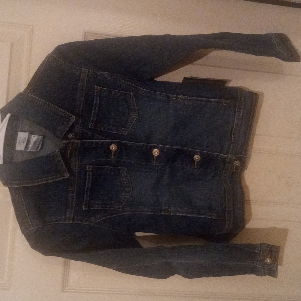 Disney Princess Denim Jacket Size L 10/12